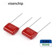 10PCS CBB22 Metallized Polypropylene Film Capacitor 630V 20MM 155J 474J  564J 684J