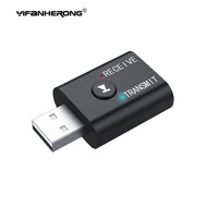 Big Wireless USB AUX Car Mini Bluetooth-Compatible 5.0 Transmitter Receiver Audio Music Wireless Adapter for TV PC