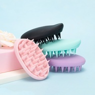 All-in-one shampoo brush Silicone massage shampoo brush Head cleaning comb Shampoo and hair products