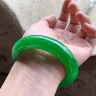 Thick Jade Bangle Bracelet Natural Jade Bangle Authentic Jade Bangle Real Jade Bangle Green Jade Ban