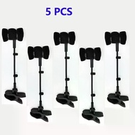 5PCS Flute Microphone Brackets Mic Clip on Flute Oboe Piccolo Hulusi erhu Xiao Drum Musical Instrume