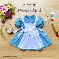 ALICE IN WONDERLAND CHILDREN'S/ ALICE COSTUME CHILDREN'S COSTUME/ NEWBORN COSTUME GIRLS' PHOTOSHOOT 