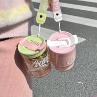 Coca Cola GERM Coca-Cola Accompanying Cup Men's High-Value Girls ins Water Plastic Coffee 375ml Ther