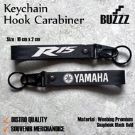 GANTUNGAN YAMAHA R15 R 25 R6 KEYCHAIN - YAMAHA KEYCHAIN - R15 R25 R6 CARABINER - YAMAHA KEYCHAIN