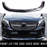 Car Front Bumper Lip Chin Spoiler Splitter Diffuser Bodykit For Mercedes-Benz Vito W447 V260 200 220