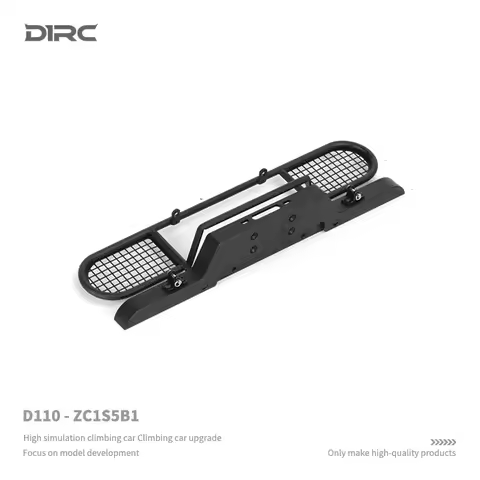 D1RC Metal Front Bumper For 1/10 D110 Camel Trophy Simulate RC Crawler