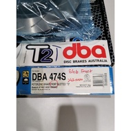 DBA T2 street Honds civic EG6 Fit GE8 GK5 front disc brake rotor 262mm DBA474S