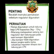 Terjangkau Kepala Gas Regulator Kompor 2 Tungku Rinnai Ri 712 Bgx Tg