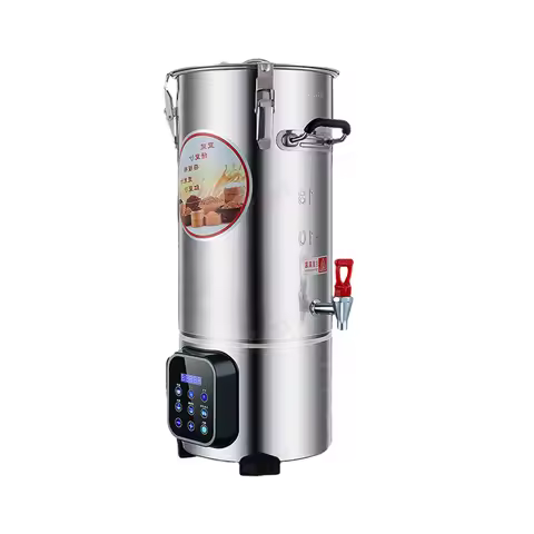 Commercial Soybean Milk Machine 11L/20L/30L/40L/50L Capacity Auto Soy Bean Maker Soymilk Maker with 
