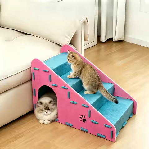 Pet Staircase, Climbing Ladder, Cat, Dog, Up and Down Stairs, Bed, Sofa, Climbing Ladder, Cat Bed, C