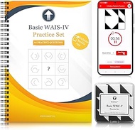 PrfcNL Basic WAIS-IV Practice Set - 44 Practice Questions, with 9 Black and White Blocks and Mobile 