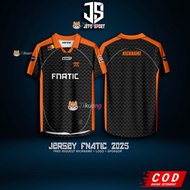 （Free Custom Name）Latest Pro FNATIC Esport Jersey 2026 Free Request Nickname & Custom Desighn

