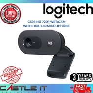 Logitech C505 HD Webcam 720p with Built-In Microphone 960-001370