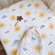 Cotton Fitted Cot Sheet | Bedsheet