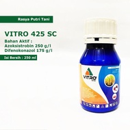 FUNGISIDA VITRO 425SC 250ml bahan aktif azoksistrobin defenokonazol amistartop antracol insektisida