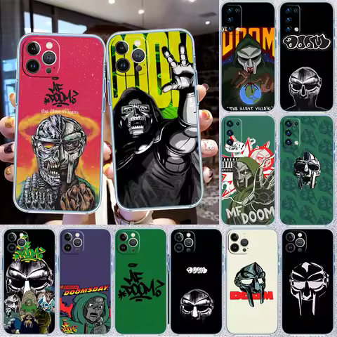 IJ38 MF DOOM Transparent Phone Case for LG K22 K30 K40 K40S K41 K42 K50 K50S K51 K51S K52 K61 K62 K7