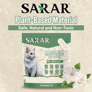 ALPHA PETS Malaysia SARAR Cassava Plant-Based Materials Cat Litter 7L Tofu Cat Litter Pasir Kucing T