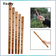 [fixory] Unique Birthday Gift ,Indian Wooden Bamboo Flute ,Musical Instrument Recorder ,Traditional 