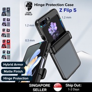 (SG) LionShield Case with Hinge Protection Phone Casing Cover, Compatible with Samsung Galaxy Z Flip