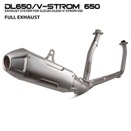 Akrapovic T158【TC6 Titanium】 headers exhaust kit for Suzuki V-STROM 650 DL650 full exhaust system 20