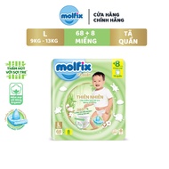 Molfix | Tã/bỉm quần Thiên nhiên Ultra L (9kg - 13kg)