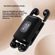 Wireless Ear-clip Noise Cancelling Sleep Bluetooth Earphones TWS Touch Control Waterproof Sports Ear