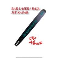Bar Chainsaw 22 inch Laser Baja Guide Bar Gergaji Mesin