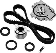 Engine Timing Belt Kit with Water Pump Compatible with Honda CR-V 1997-2001, Acura Integra 1996-2001
