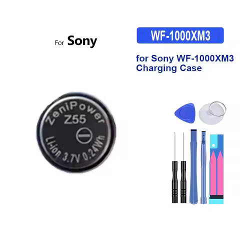 Headphone Charging Case Battery 800mAh For Sony WF-1000XM3 Charging Case 14430 2 Cables Environmenta