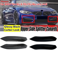 Front Bumper Side Air Vent Splitter Trim For BMW F80 M3 2014-2019 F82 F83 M4 2015-2020 Intake Frame 