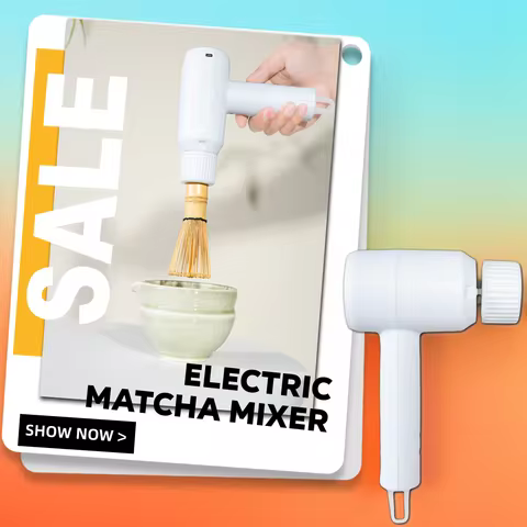 Electric Matcha Mixer Drink Mixer Handheld Drink Mixer Charging 3 Speeds Quickly Whisking Matcha Too