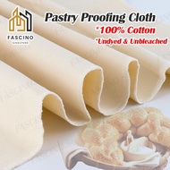 【SG】Cotton Bread Proofing Cloth Bread Fermen Cover Cloth for French Baguette Loave Ciabatta Pastry B