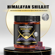 WISHCA High-Potency Himalayan Shilajit Gummies Natural Health & Performance Supplement Made with Org