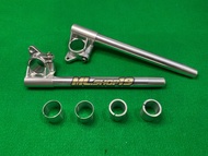 แฮนSRX งาน CNC แกน 33 มิล พร้อมปลอก 4 ชิ้น สำหรับใส่แกนโช๊คโซนิค และ แกนโช๊ครีโอ ใส่แดชLsKrเซอร์ปิโก