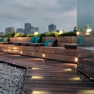 Outdoor Recessed Underground Lamp Floor Landscape Lighting Waterporrf LED Garden Light Spotlights