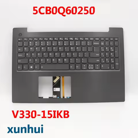 5CB0Q60250 New uppercase for lenovo V330-15IKB 15ISK palmrest C cover with keyboard