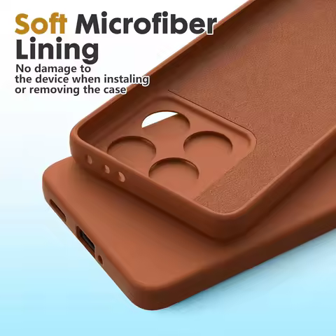 Original Liquid Silicone Shockproof Phone Case For XiaoMi 17 Xiaomi 17 Pro Max Mi 17 Pro Soft Cover 