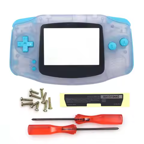 GBA Replacement Housing Shell Case fit V5 Pre-Laminated IPS Screen For GameBoy Advance GBA