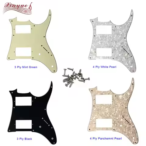 Xinyue Custom Guitar Parts - For 10 Hole Screws MIJ Ibanez RGX20 Guitar Pickguard Humbucker HH Picku