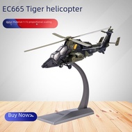 1: 72 EC665 German World War II Tiger Helicopter Alloy Airplane Model Simulation Military Aircraft Weapon Assembly Ornaments