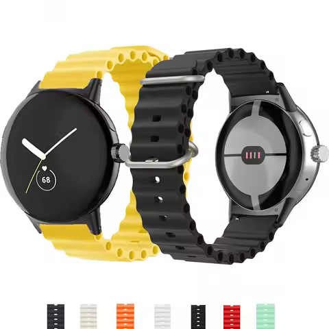 Ocean strap For Google Pixel Watch 2 band Replacement belt Sport silicone bracelet Correa for Pixel 