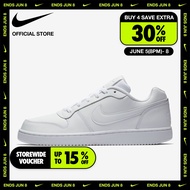 Nike Mens Ebernon Low Shoes - White