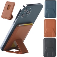 [Woo Fashion Case] เคสกระเป๋าสตางค์กระเป๋าใส่บัตรแม่เหล็กสำหรับ Magsafing ซิลิกาเจล Hide ขาตั้งสำหรับ IPhone 12 Pro Max Mini