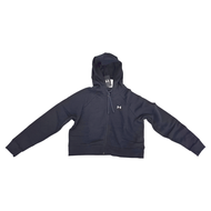 Under Armour 安德瑪 Rival Fleece 女短版連帽外套  L  1385890-001
