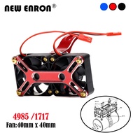 4985 /1717 Heat Sink Brushless Motor Cooling Fan Cover Set for RC Car Parts 1/5 Traxxas X-Maxx 6S Xm