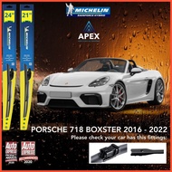 MICHELIN RAINFORCE HYBRID WIPER FOR PORSCHE 718 BOXSTER 2016-2022