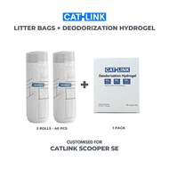 CATLINK Litter Bags & Deodorization Hydrogel Pack - For Catlink Scooper SE use