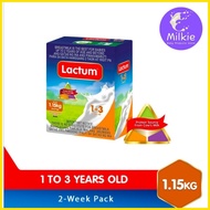 ◨ ❁ ☈ LACTUM 1 - 3 YEARS OLD 1.15KG PLAIN