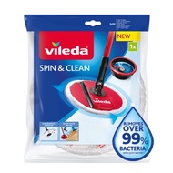 [VILEDA]SET Of 2 VILEDA SPIN&CLEAN AND EASY WRING&CLEAN TURBO MOP REPLACEMENT MOP