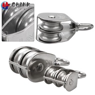 CHINK Stainless Steel Pulley Lifting Ring High Quality  Lifting Rope Pulley